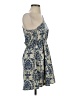 Unbranded Paisley Blue Cocktail Dress Size XXS  - photo 4