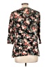 Assorted Brands Black 3/4 Sleeve Blouse Size L - photo 2