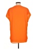 Cynthia Steffe 100% Polyester Orange Short Sleeve Blouse Size L - photo 2