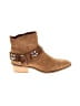 Rebecca Minkoff 100% Leather Brown Ankle Boots Size EU 35 - photo 1