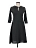 Za Zen Solid Black Casual Dress Size S - photo 1