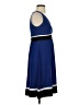 Chaps Color Block Blue Casual Dress Size XS - photo 4