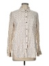 Old Navy Print Ivory Long Sleeve Button-Down Shirt Size L - photo 1