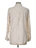 Old Navy Print Ivory Long Sleeve Button-Down Shirt Size L - photo 2
