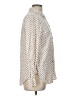 Old Navy Print Ivory Long Sleeve Button-Down Shirt Size L - photo 4