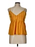 Blue Rain Yellow Sleeveless Blouse Size L - photo 1