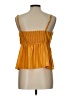 Blue Rain Yellow Sleeveless Blouse Size L - photo 2