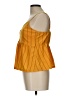 Blue Rain Yellow Sleeveless Blouse Size L - photo 5