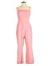 BCBGeneration 100% Polyester Solid Pink Jumpsuit Size 8 - photo 1