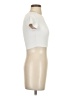 Zara Ivory Short Sleeve Turtleneck Size S - photo 4