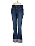 Ann Taylor LOFT Chevron-herringbone Blue Jeans Size 28 waist - photo 1