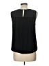 Pale Sky 100% Polyester Black Sleeveless Blouse Size L - photo 2