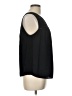 Pale Sky 100% Polyester Black Sleeveless Blouse Size L - photo 4