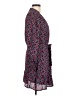 Aqua 100% Polyester Floral Purple Casual Dress Size M - photo 4