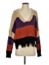 Love + Harmony 100% Acrylic Color Block Brown Pullover Sweater Size XS - photo 1