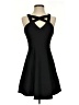Windsor Solid Black Cocktail Dress Size 5 - photo 1