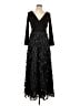 Xscape Black Cocktail Dress Size 10 (petite) - photo 1