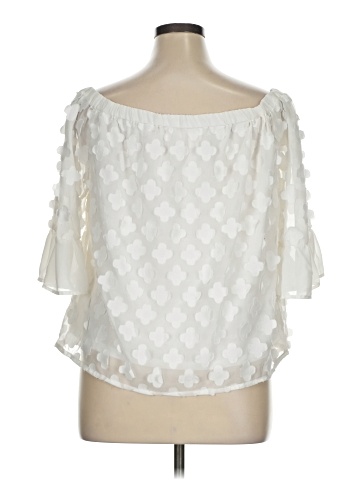 Adiva 3/4 Sleeve Blouse (view 2)