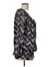 MICHAEL Michael Kors 100% Polyester Purple 3/4 Sleeve Blouse Size L - photo 4