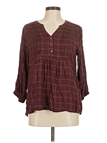 Wrangler Jeans Co 3/4 Sleeve Blouse (view 1)