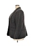 Jessica London Plaid Gray Blazer Size 18 (petite) - photo 5