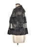 Alberto Makali 100% Polyester Metallic Silver Faux Fur Jacket Size XL - photo 5