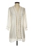 MiYang 100% Polyester Ivory 3/4 Sleeve Blouse Size XS - photo 1