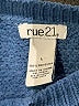 rue21 Chevron-herringbone Blue Pullover Sweater Size L - photo 7