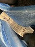 Shein 100% Polyester Metallic Blue Athletic Shorts Size L - photo 4