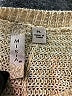 Misia Metallic Tan Pullover Sweater Size L (petite) - photo 7