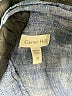 Garnet Hill 100% Linen Blue Long Sleeve Button-Down Shirt Size XS - photo 7