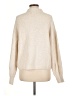 Old Navy Solid Ivory Turtleneck Sweater Size L - photo 2