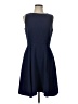 Dylan Gray Solid Blue Cocktail Dress Size 10 - photo 1