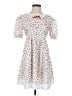 Unbranded Hearts White Casual Dress Size 3 - photo 1