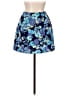 Willow Bay 100% Polyester Floral Blue Casual Skirt Size 10 - photo 2