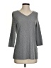 Chico's Chevron-herringbone Gray Pullover Sweater Size Sm (0) - photo 1