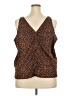 Old Navy Brown Sleeveless Blouse Size XXL - photo 2