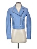 IRO 100% Leather Blue Jacket Size EU (FR) 36 / US 4 - photo 1