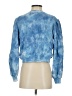 Honorine 100% Cotton Tie-dye Blue Sweatshirt Size XS - photo 2
