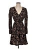 Cupshe 100% Polyester Paisley Black Casual Dress Size XS - photo 1