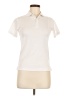 IZOD 100% Polyester Ivory Short Sleeve Blouse Size M - photo 1