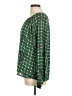 CAbi 100% Polyester Green Long Sleeve Blouse Size M - photo 5
