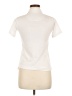 IZOD 100% Polyester Ivory Short Sleeve Blouse Size M - photo 2