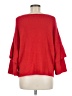 Skies Are Blue Red Pullover Sweater Size M - photo 2