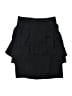 Bebe 100% Polyester Solid Black Formal Skirt Size 00 - photo 2