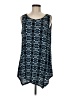 Rafaella Graphic Blue Casual Dress Size M - photo 1