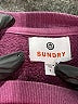 Sundry Burgundy Sweatshirt Size XS (0) - photo 7