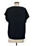 Club Monaco 100% Polyester Black Short Sleeve Top Size S - photo 2