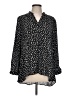 Melissa Paige 100% Polyester Polka Dots Black 3/4 Sleeve Blouse Size L - photo 1