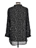 Melissa Paige 100% Polyester Polka Dots Black 3/4 Sleeve Blouse Size L - photo 2